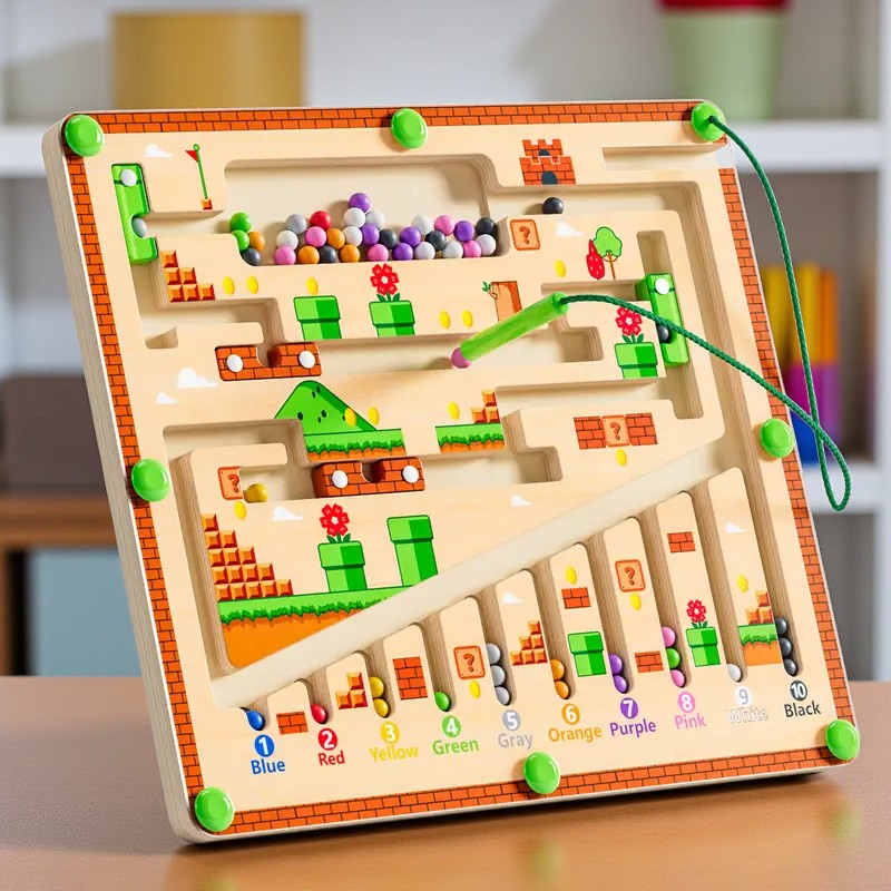 Montessori Magnetic Maze